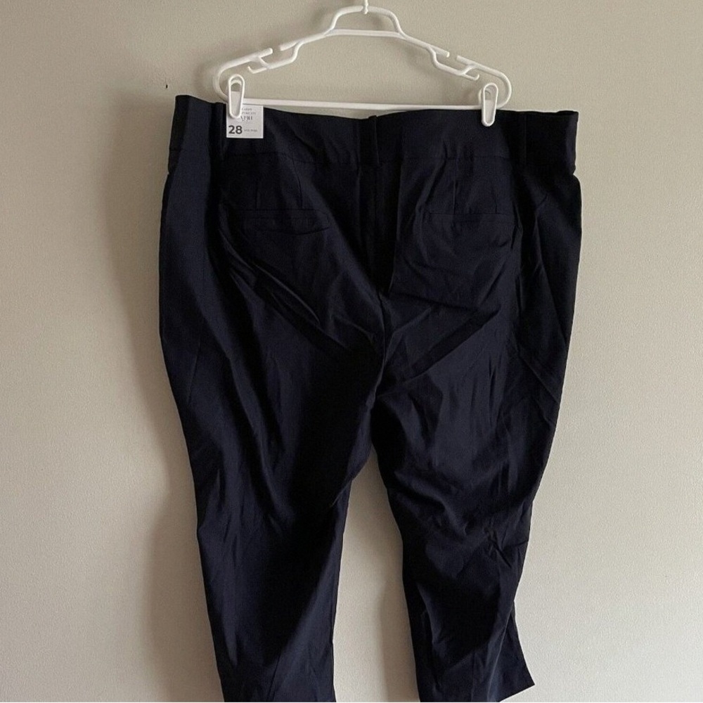 Lane Bryant Men's Classic Navy Dress Trousers